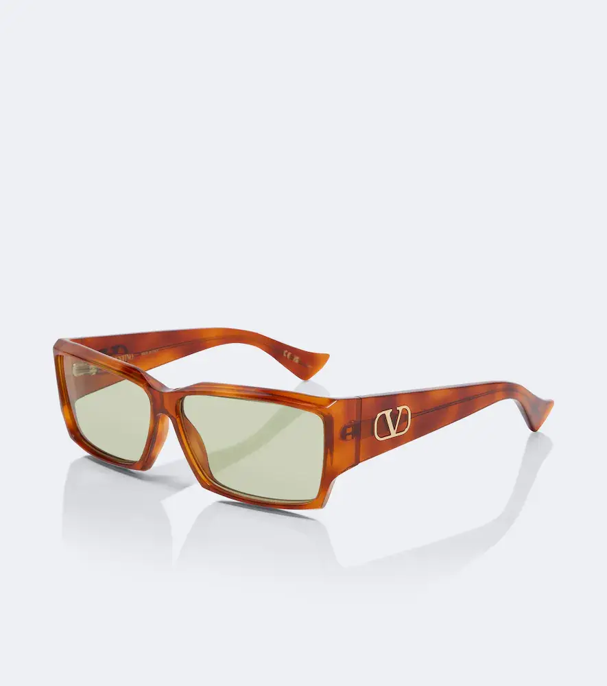 Valentino Garavani Classico VLogo rectangular sunglasses | Thumbnail 3