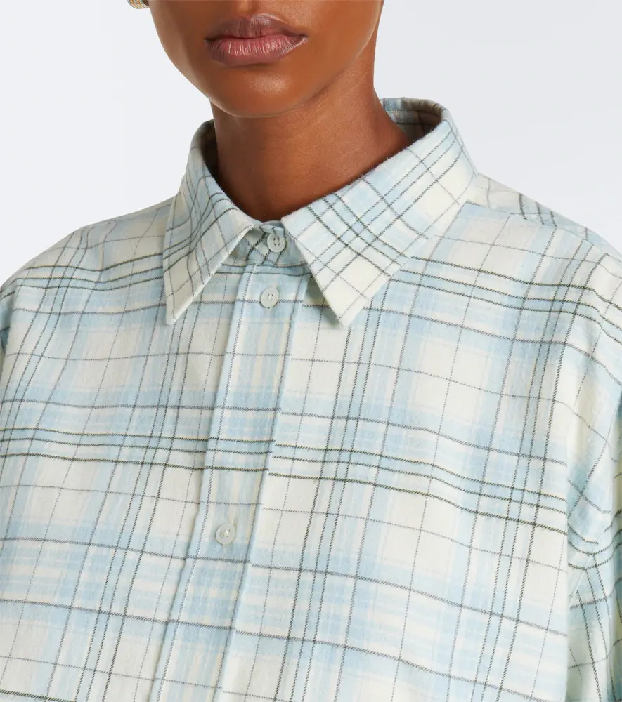 RÓHE Róhe Checked cotton shirt | Thumbnail 2 RÓHE Róhe Checked cotton shirt | Thumbnail 2