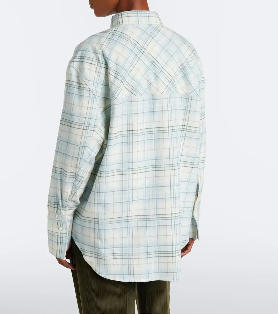 RÓHE Róhe Checked cotton shirt | Thumbnail 5 RÓHE Róhe Checked cotton shirt | Thumbnail 5