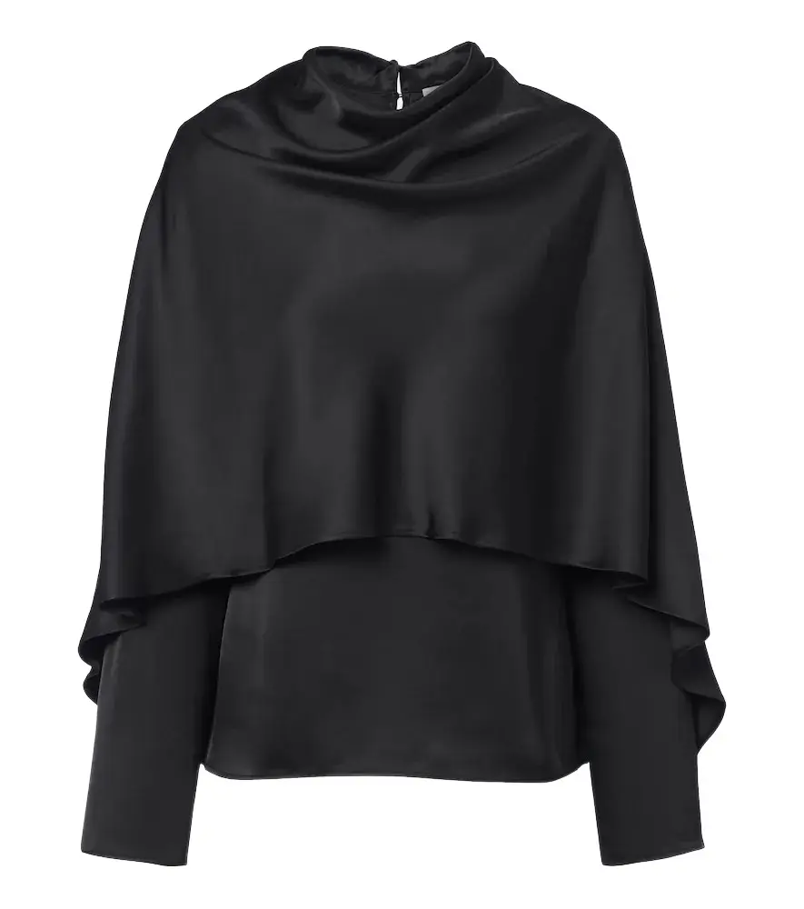 RÓHE Róhe Caped satin top | Image 1 RÓHE Róhe Caped satin top | Image 1
