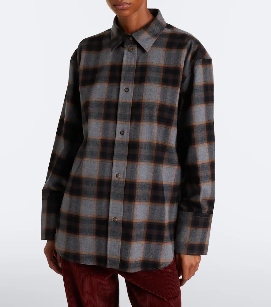 RÓHE Róhe Checked cotton flannel shirt | Thumbnail 2