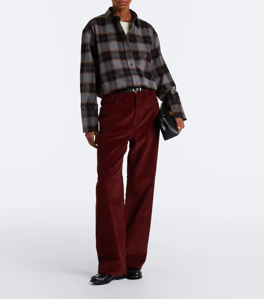 RÓHE Róhe Checked cotton flannel shirt | Thumbnail 4