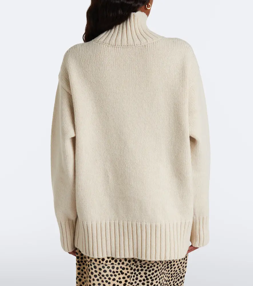 RÓHE Róhe Wool and cashmere turtleneck sweater | Thumbnail 4