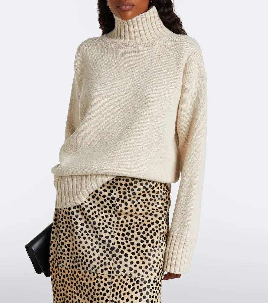 RÓHE Róhe Wool and cashmere turtleneck sweater | Thumbnail 5