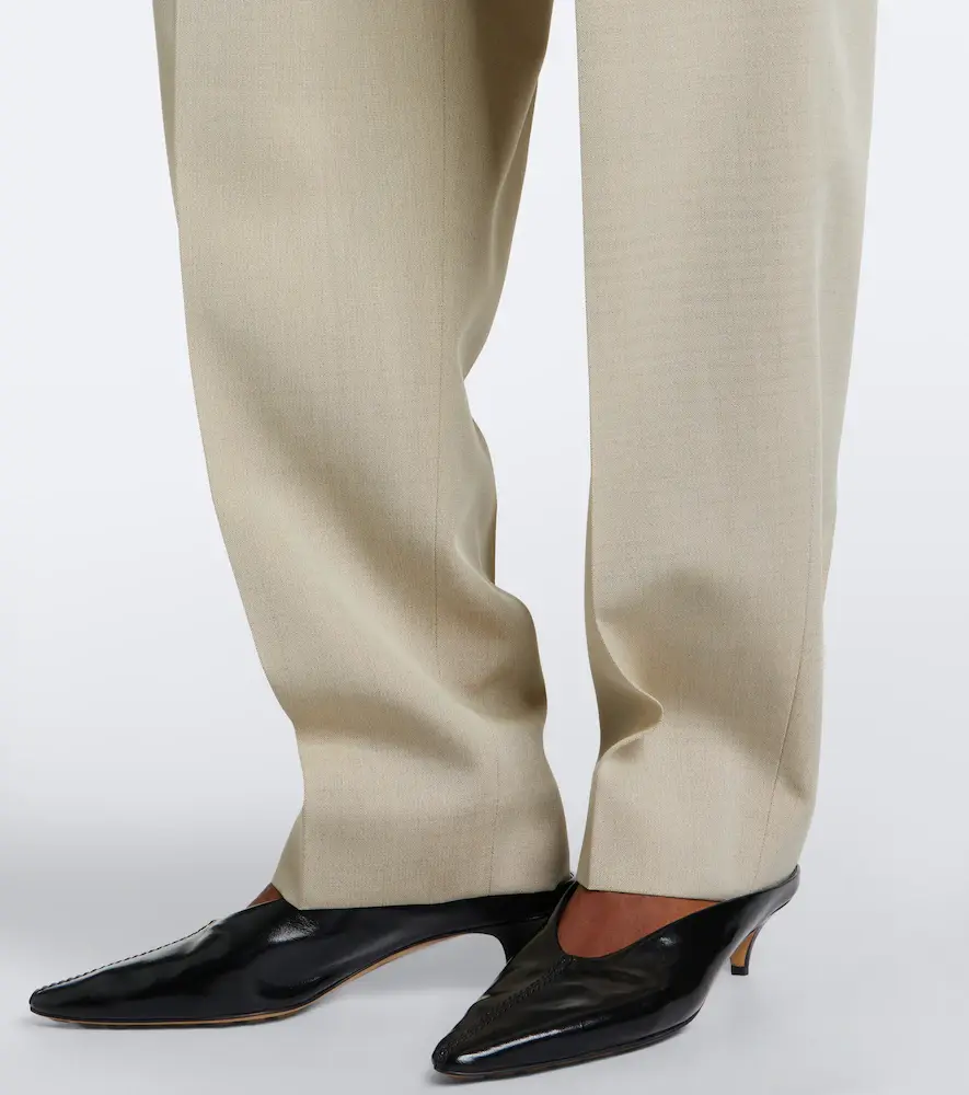 RÓHE Róhe Wool and silk-blend straight pants | Thumbnail 2 RÓHE Róhe Wool and silk-blend straight pants | Thumbnail 2