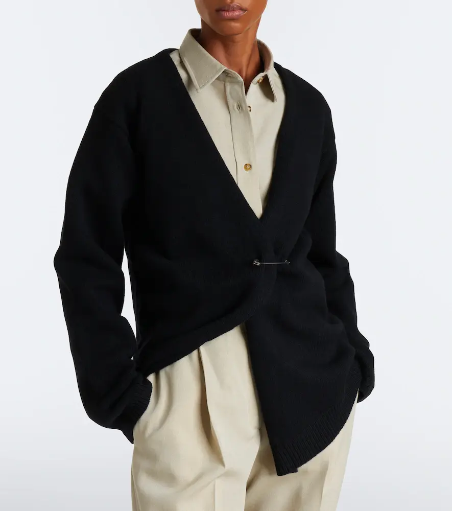 RÓHE Róhe Wool and cashmere cardigan | Thumbnail 4 RÓHE Róhe Wool and cashmere cardigan | Thumbnail 4