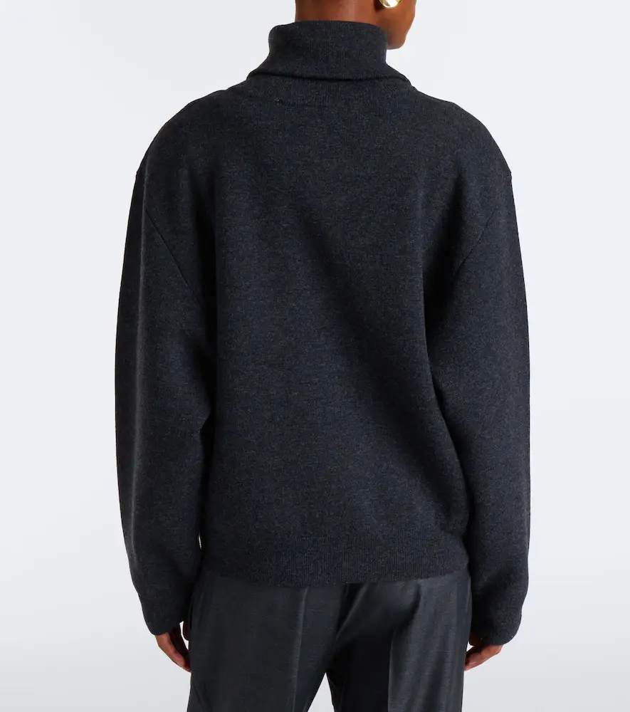 RÓHE Róhe Wool and cashmere half-zip sweater | Thumbnail 3 RÓHE Róhe Wool and cashmere half-zip sweater | Thumbnail 3