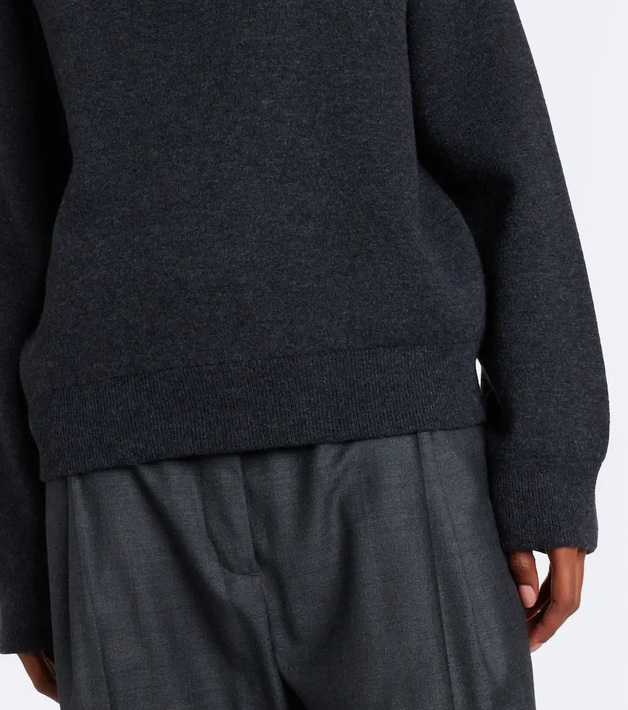 RÓHE Róhe Wool and cashmere half-zip sweater | Thumbnail 4 RÓHE Róhe Wool and cashmere half-zip sweater | Thumbnail 4