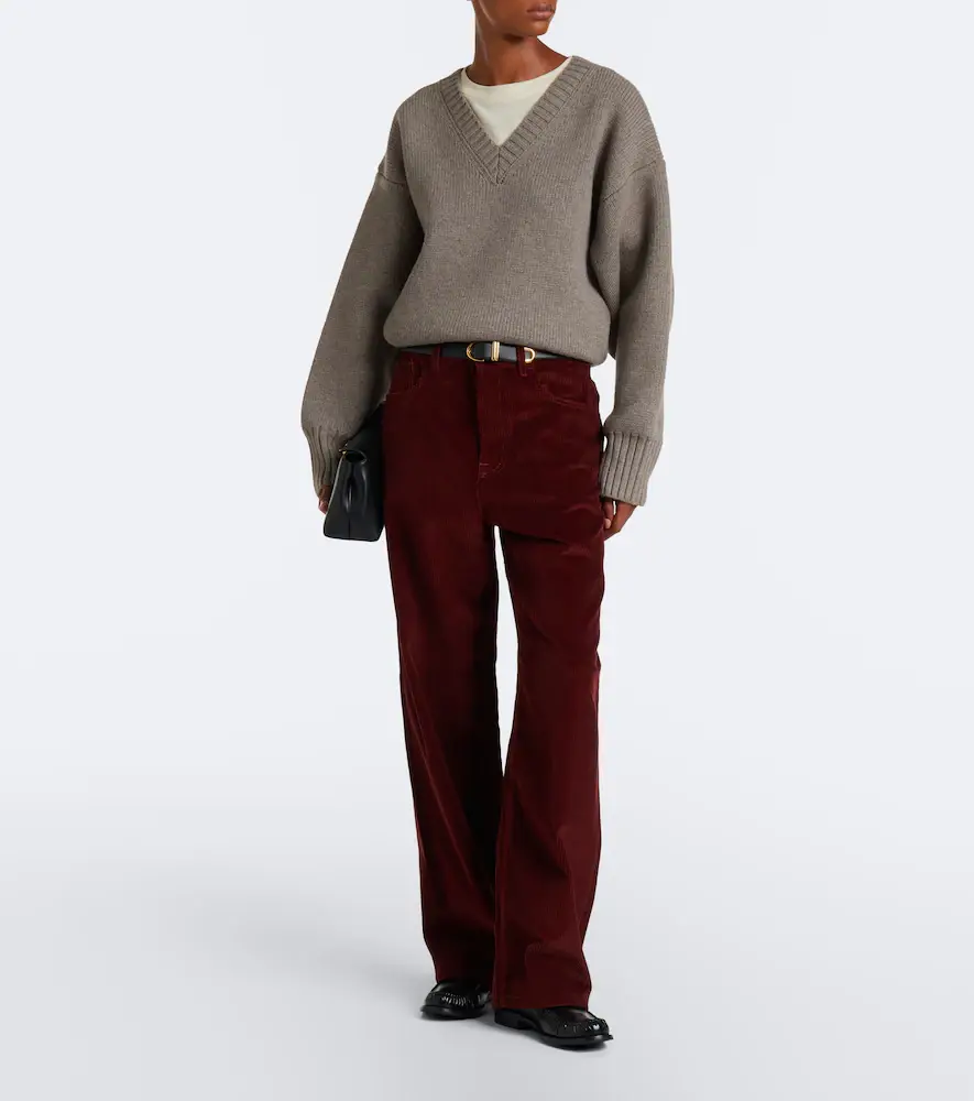 RÓHE Róhe Cotton corduroy straight pants | Thumbnail 2 RÓHE Róhe Cotton corduroy straight pants | Thumbnail 2