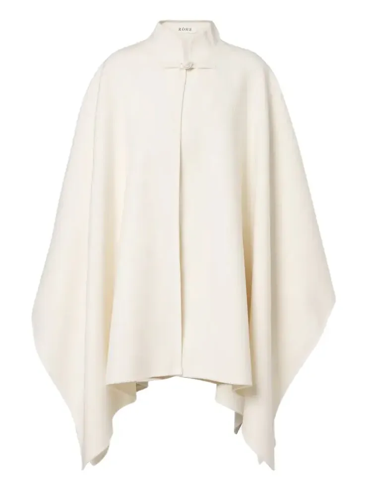 Róhe Wool and cashmere poncho Róhe Wool and cashmere poncho