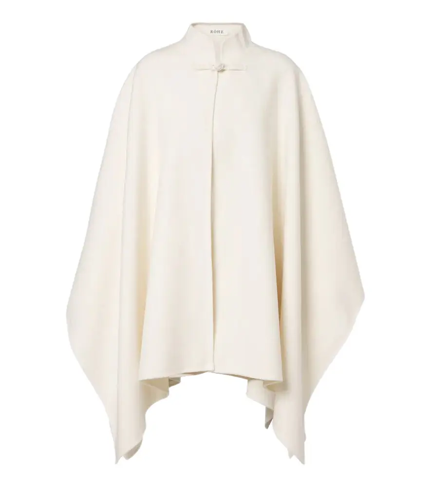 RÓHE Róhe Wool and cashmere poncho | Image 1 RÓHE Róhe Wool and cashmere poncho | Image 1