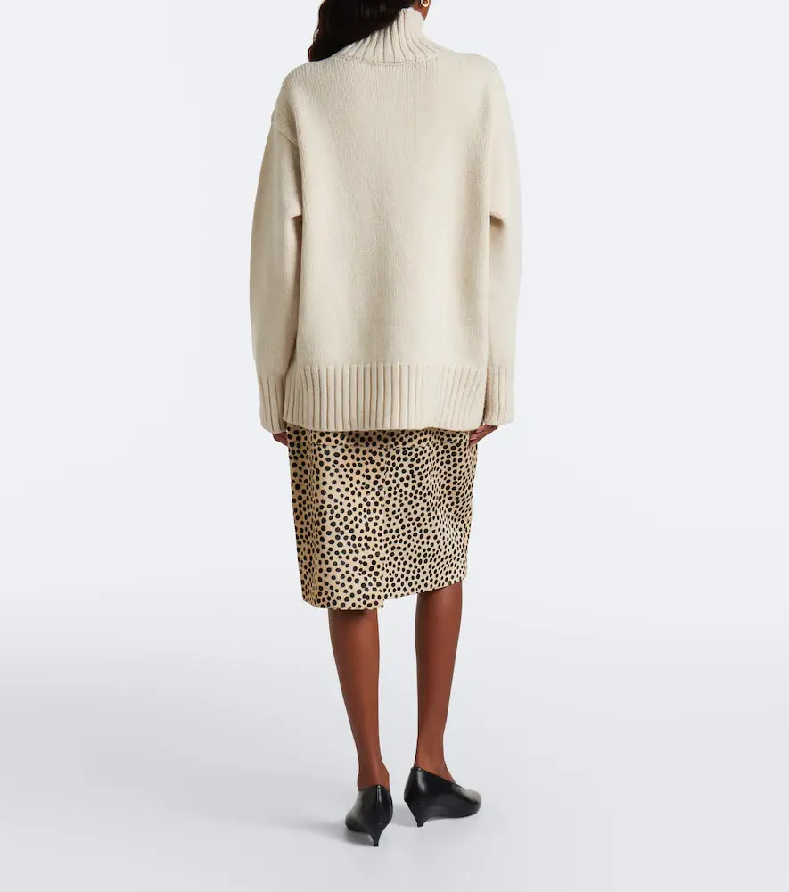 RÓHE Róhe Cheetah-print calf hair pencil skirt | Thumbnail 4