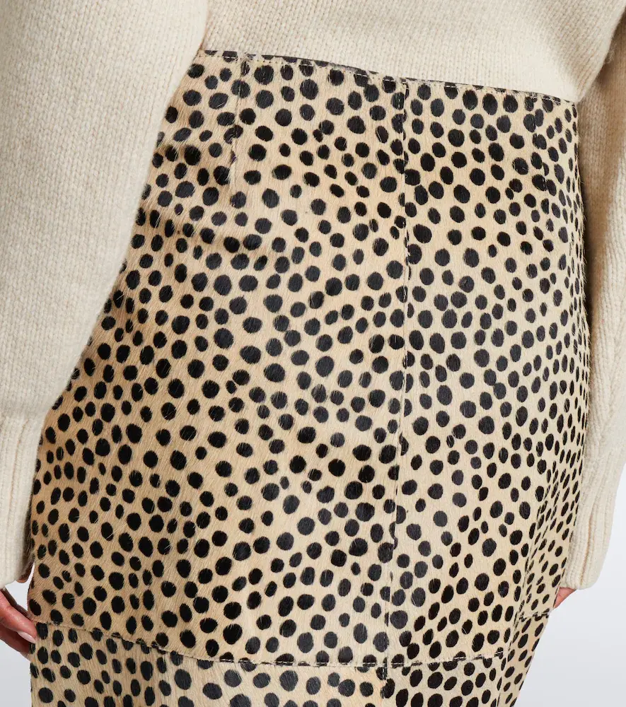 RÓHE Róhe Cheetah-print calf hair pencil skirt | Thumbnail 6