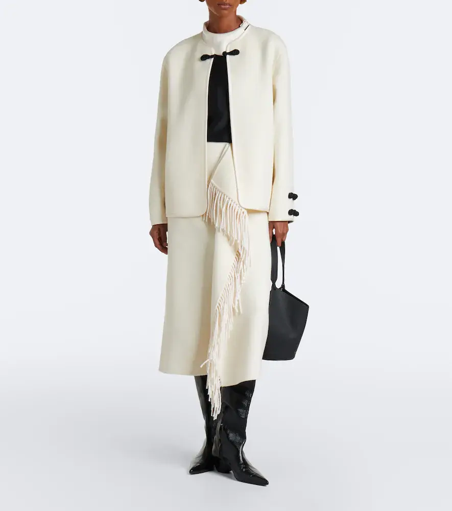RÓHE Róhe Wool and cashmere jacket | Thumbnail 2 RÓHE Róhe Wool and cashmere jacket | Thumbnail 2