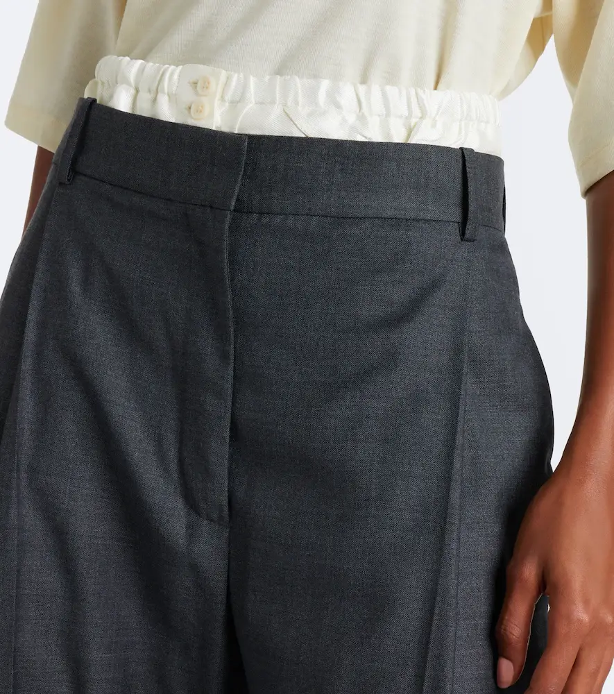 RÓHE Róhe Virgin wool wide-leg pants | Thumbnail 2 RÓHE Róhe Virgin wool wide-leg pants | Thumbnail 2