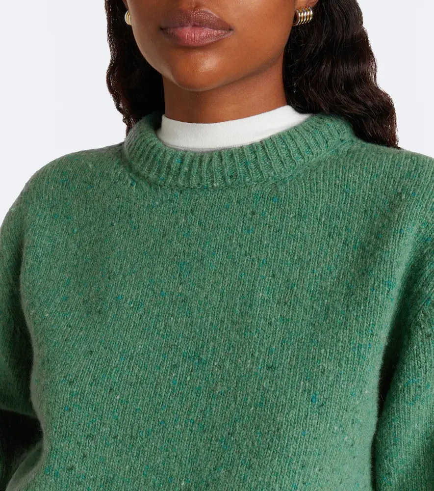RÓHE Róhe Wool-blend mouliné sweater | Thumbnail 3 RÓHE Róhe Wool-blend mouliné sweater | Thumbnail 3