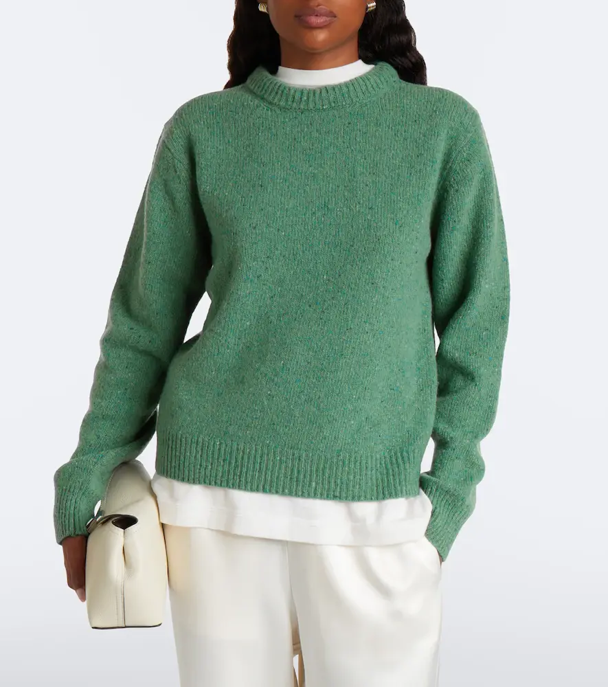 RÓHE Róhe Wool-blend mouliné sweater | Thumbnail 6 RÓHE Róhe Wool-blend mouliné sweater | Thumbnail 6