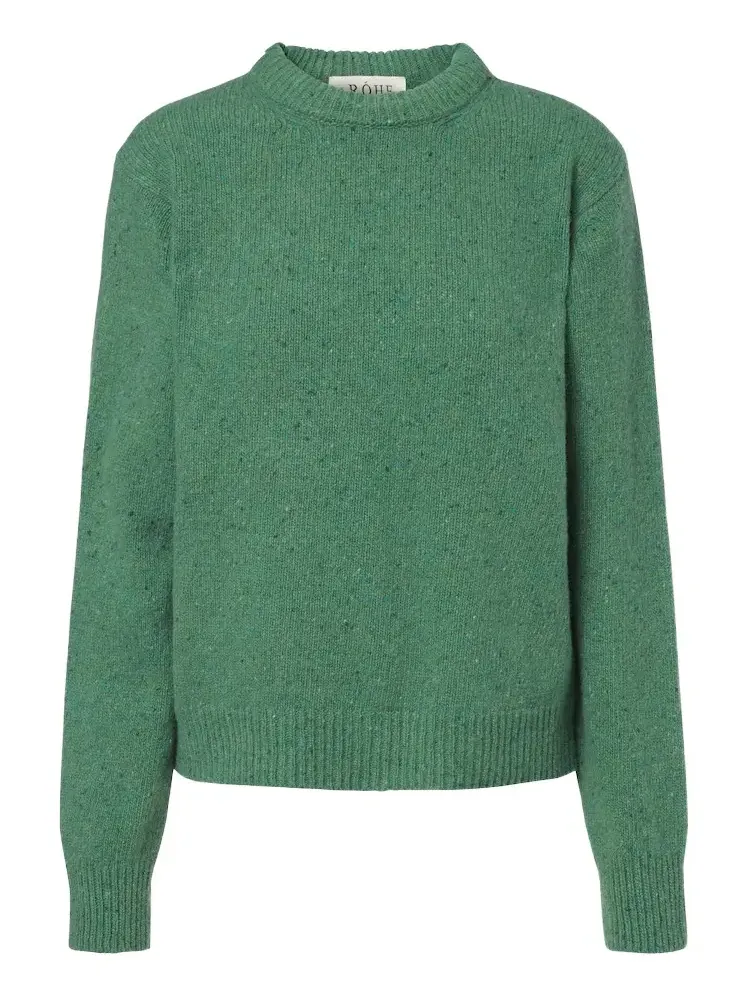 RÓHE Róhe Wool-blend mouliné sweater