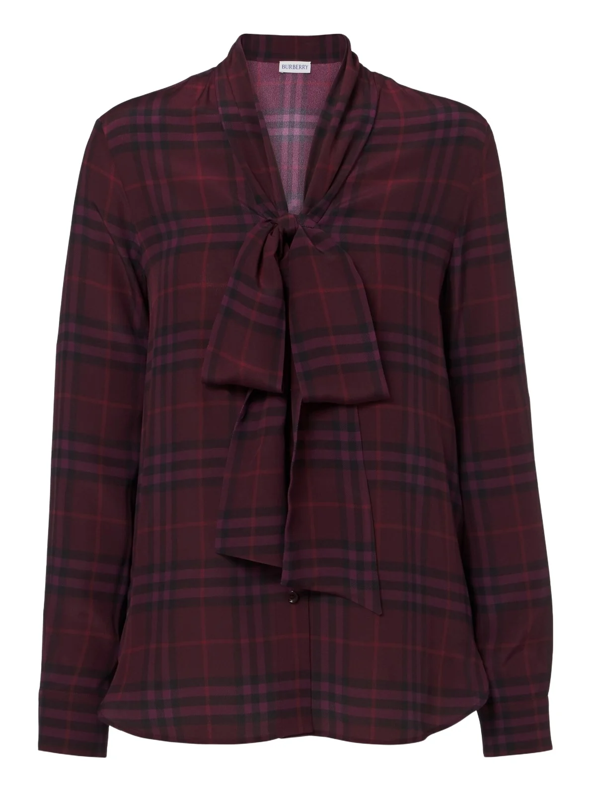 Rhiannon Check silk blouse Rhiannon Check silk blouse