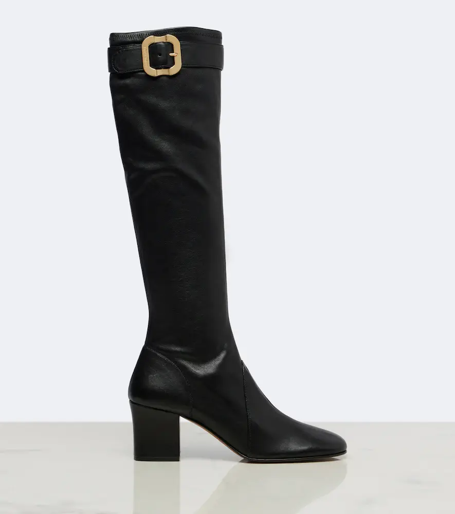 Miu Miu Leather knee-high boots | Thumbnail 2 Miu Miu Leather knee-high boots | Thumbnail 2
