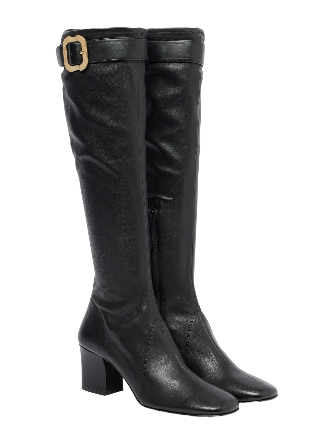 Leather knee-high boots Leather knee-high boots