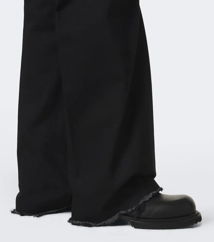 Rick Owens Geth distressed wide-leg jeans | Thumbnail 4 Rick Owens Geth distressed wide-leg jeans | Thumbnail 4