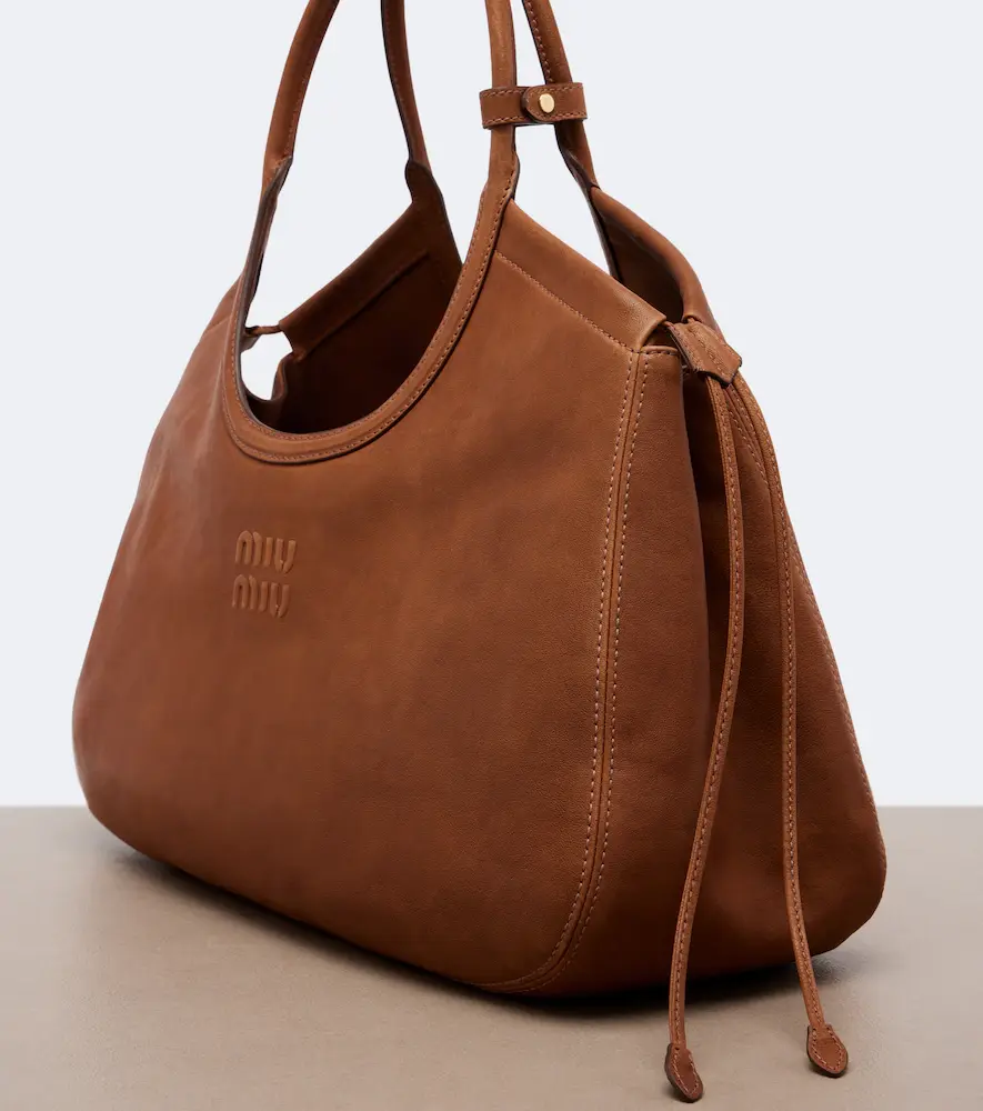 Miu Miu Ivy leather tote bag | Thumbnail 4 Miu Miu Ivy leather tote bag | Thumbnail 4
