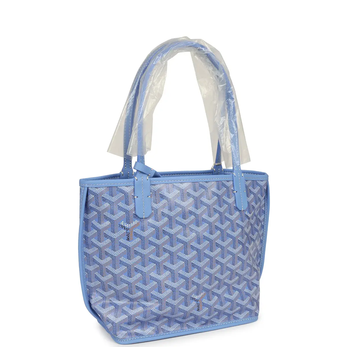 goyard Goyard Goyardine Canvas Iris Anjou Mini Bag Palladium Hardware | Thumbnail 2