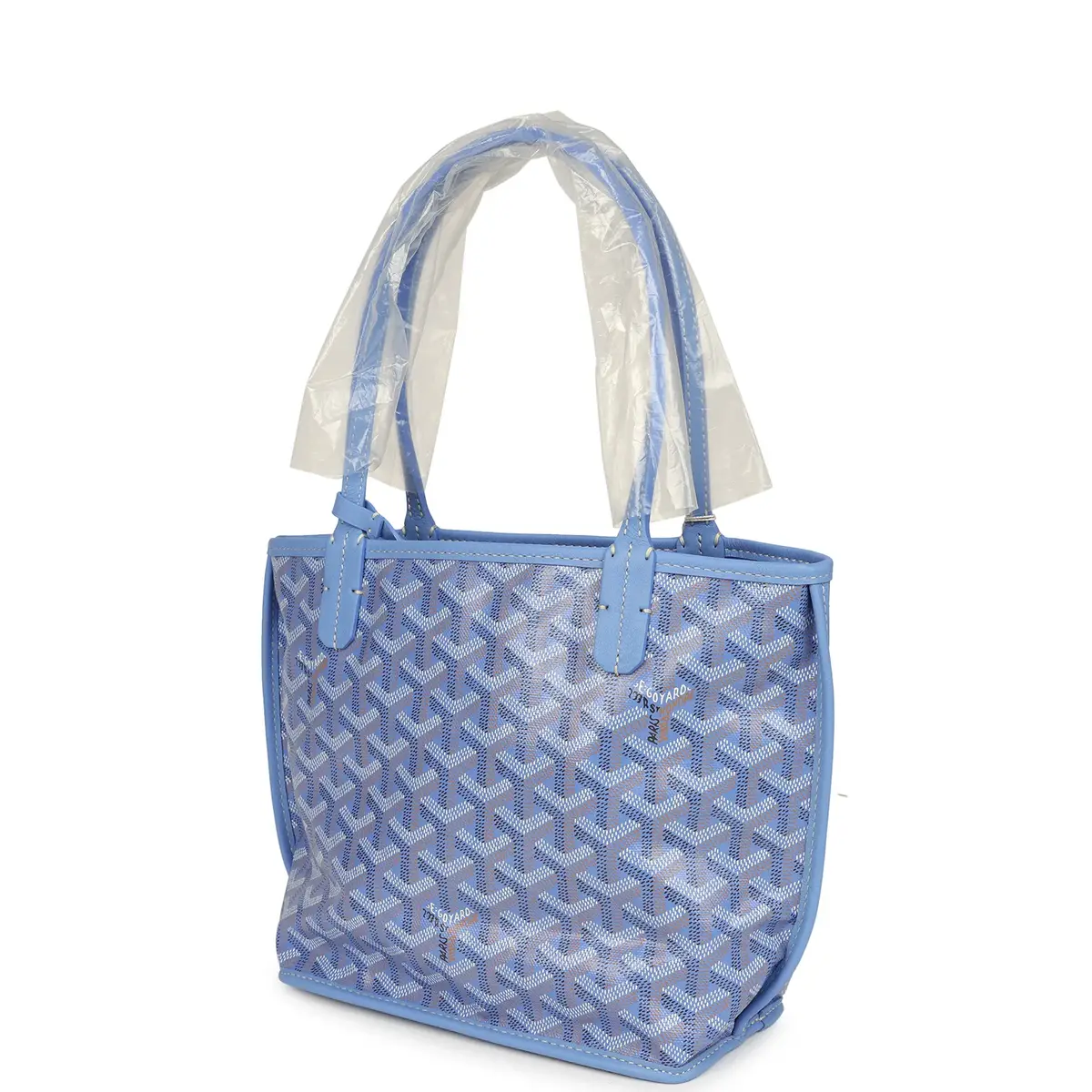 goyard Goyard Goyardine Canvas Iris Anjou Mini Bag Palladium Hardware | Thumbnail 5