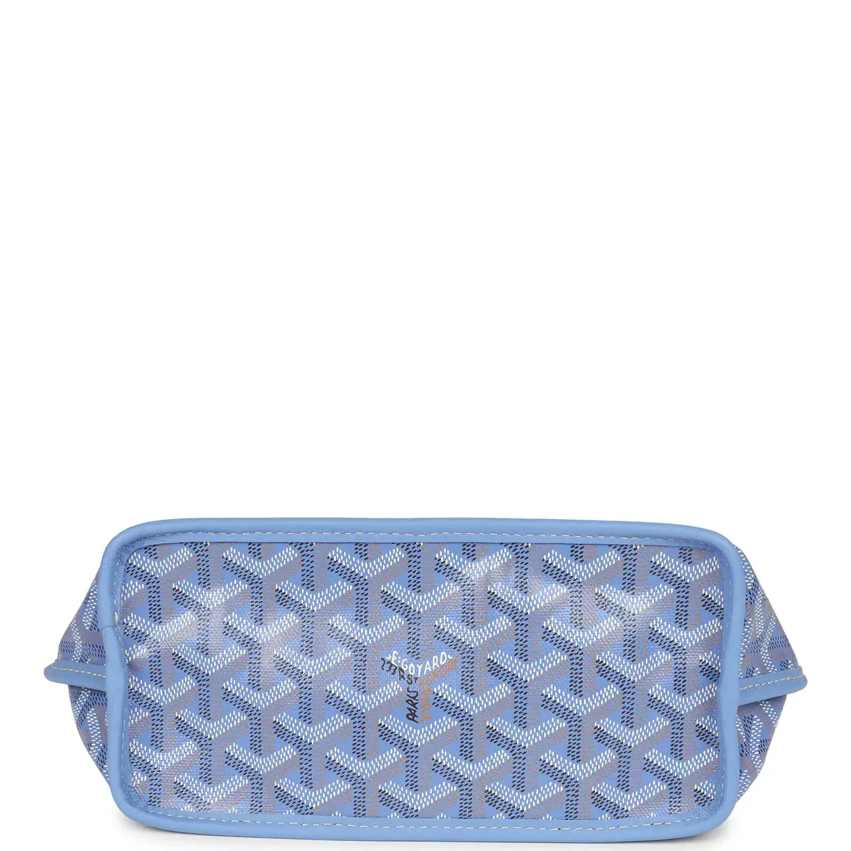 goyard Goyard Goyardine Canvas Iris Anjou Mini Bag Palladium Hardware | Thumbnail 6