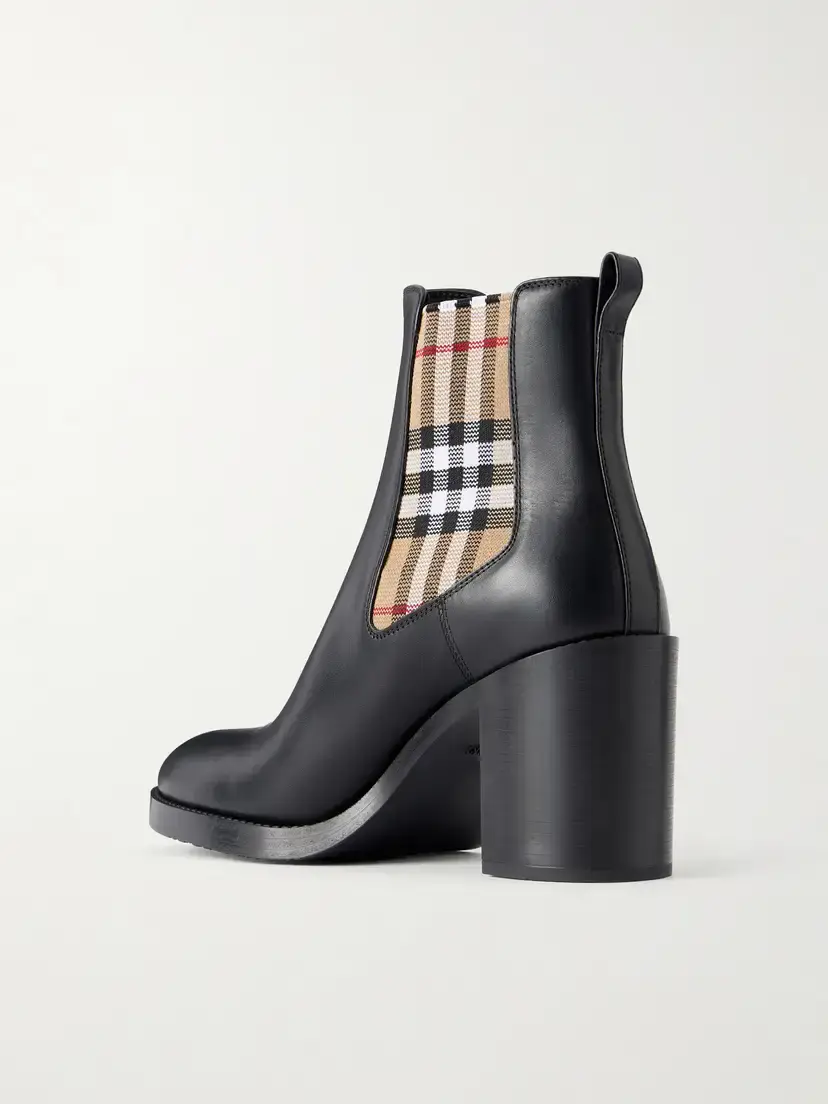 Burberry Hampstead 70 Leather Boots | Thumbnail 3 Burberry Hampstead 70 Leather Boots | Thumbnail 3