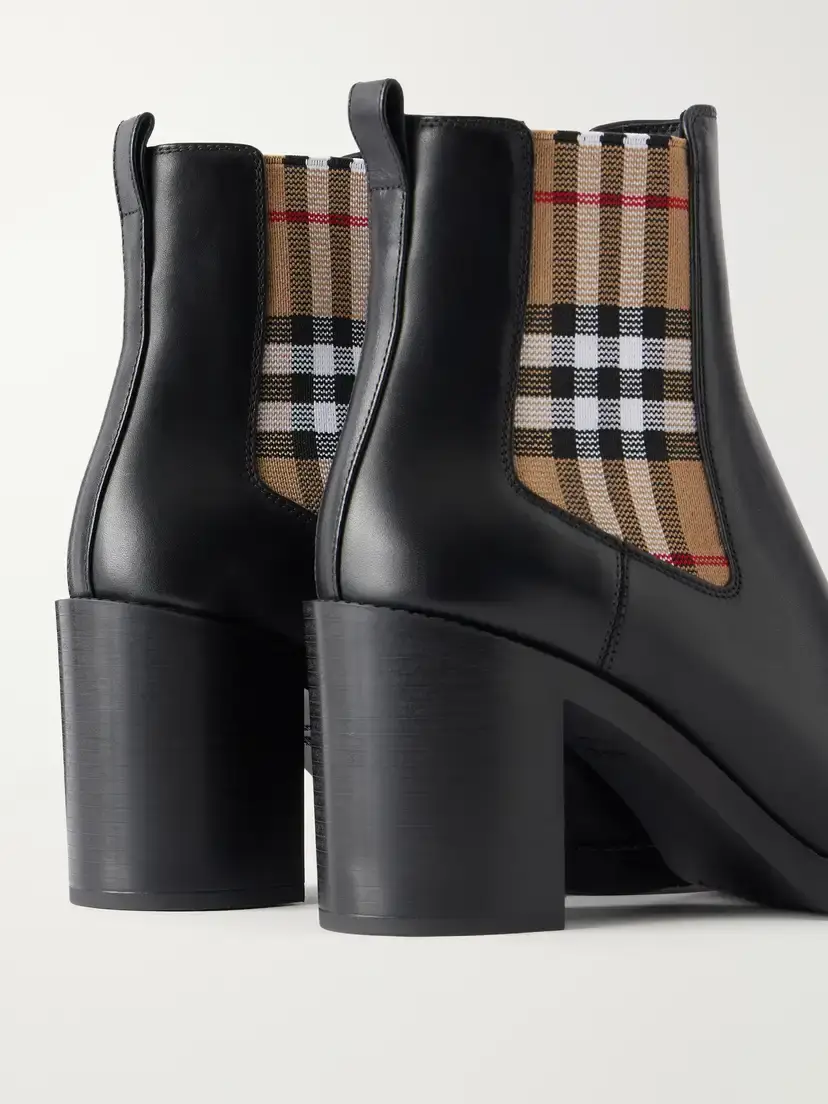 Burberry Hampstead 70 Leather Boots | Thumbnail 5 Burberry Hampstead 70 Leather Boots | Thumbnail 5