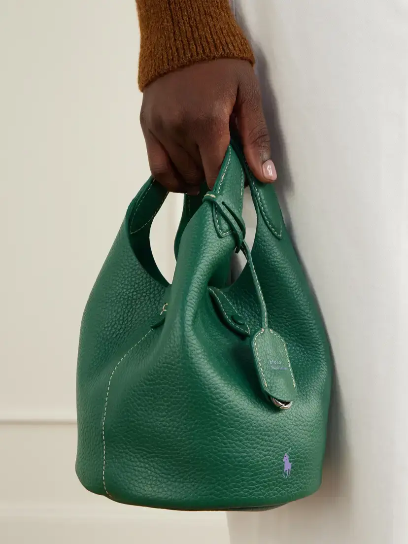Polo Ralph Lauren Ply Small Leather Tote | Thumbnail 2 Polo Ralph Lauren Ply Small Leather Tote | Thumbnail 2