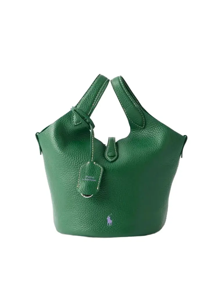 Polo Ralph Lauren Ply Small Leather Tote | Image 1 Polo Ralph Lauren Ply Small Leather Tote | Image 1