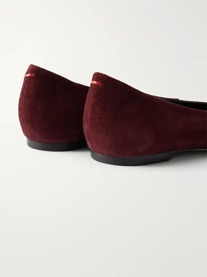 aeyde Ellie Suede Ballet Flats | Thumbnail 5