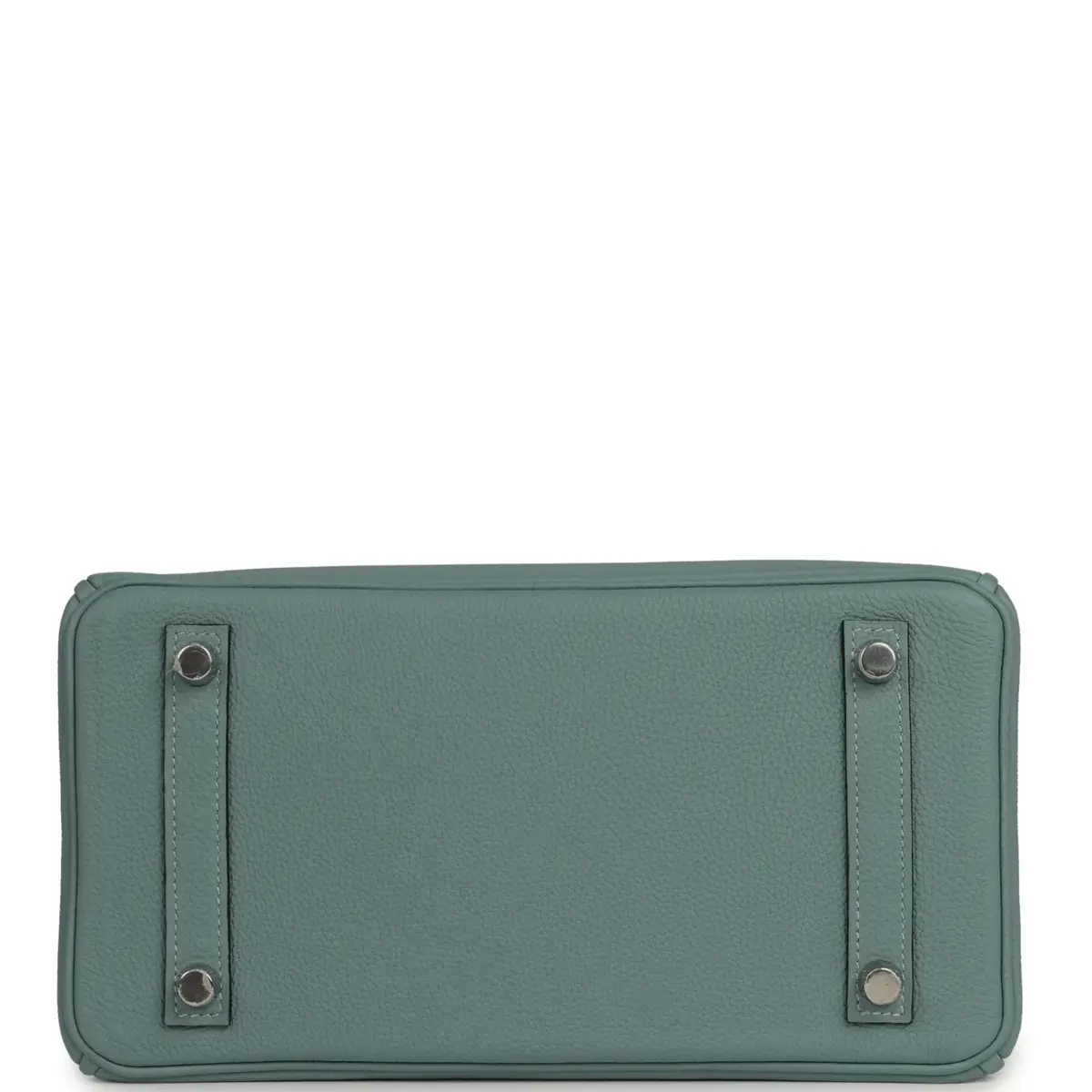 HERMÈS Hermes Birkin 25 Ciel Togo Palladium Hardware | Thumbnail 6