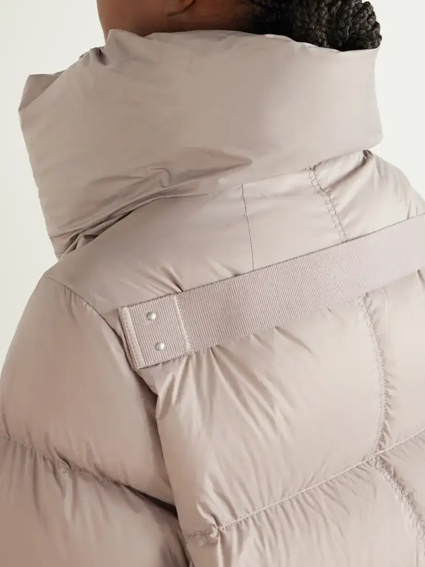 Rick Owens Tower Cropped Shell Down Jacket | Thumbnail 5 Rick Owens Tower Cropped Shell Down Jacket | Thumbnail 5