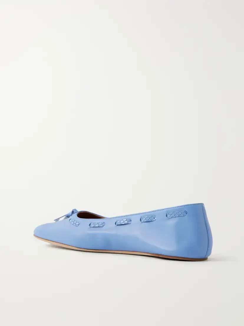 Staud Milo Leather Ballet Flats | Thumbnail 3 Staud Milo Leather Ballet Flats | Thumbnail 3
