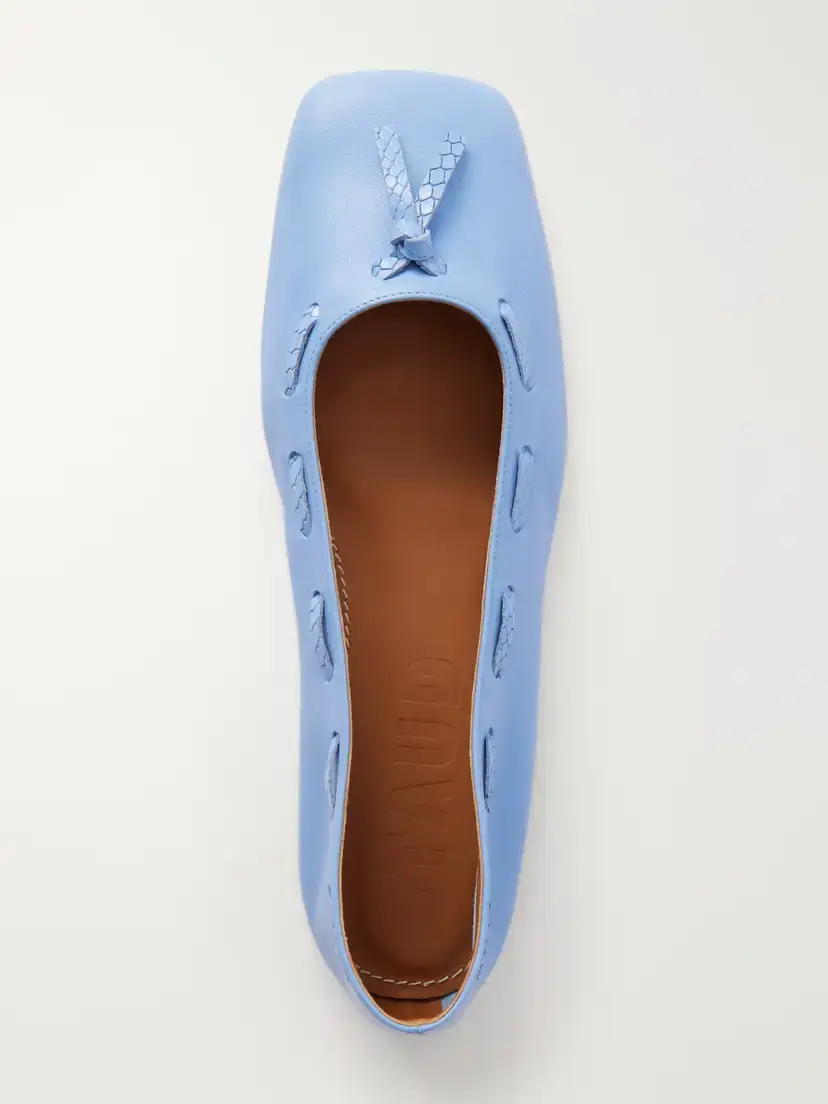Staud Milo Leather Ballet Flats | Thumbnail 6 Staud Milo Leather Ballet Flats | Thumbnail 6