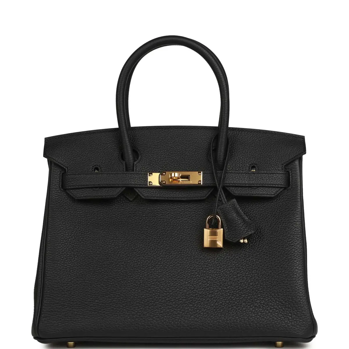 HERMÈS Hermes Birkin 30 Black Togo Gold Hardware | Image 1 HERMÈS Hermes Birkin 30 Black Togo Gold Hardware | Image 1