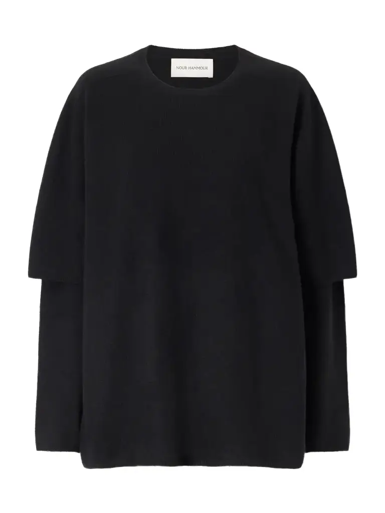 Cobain Layered Cashmere Sweater Cobain Layered Cashmere Sweater
