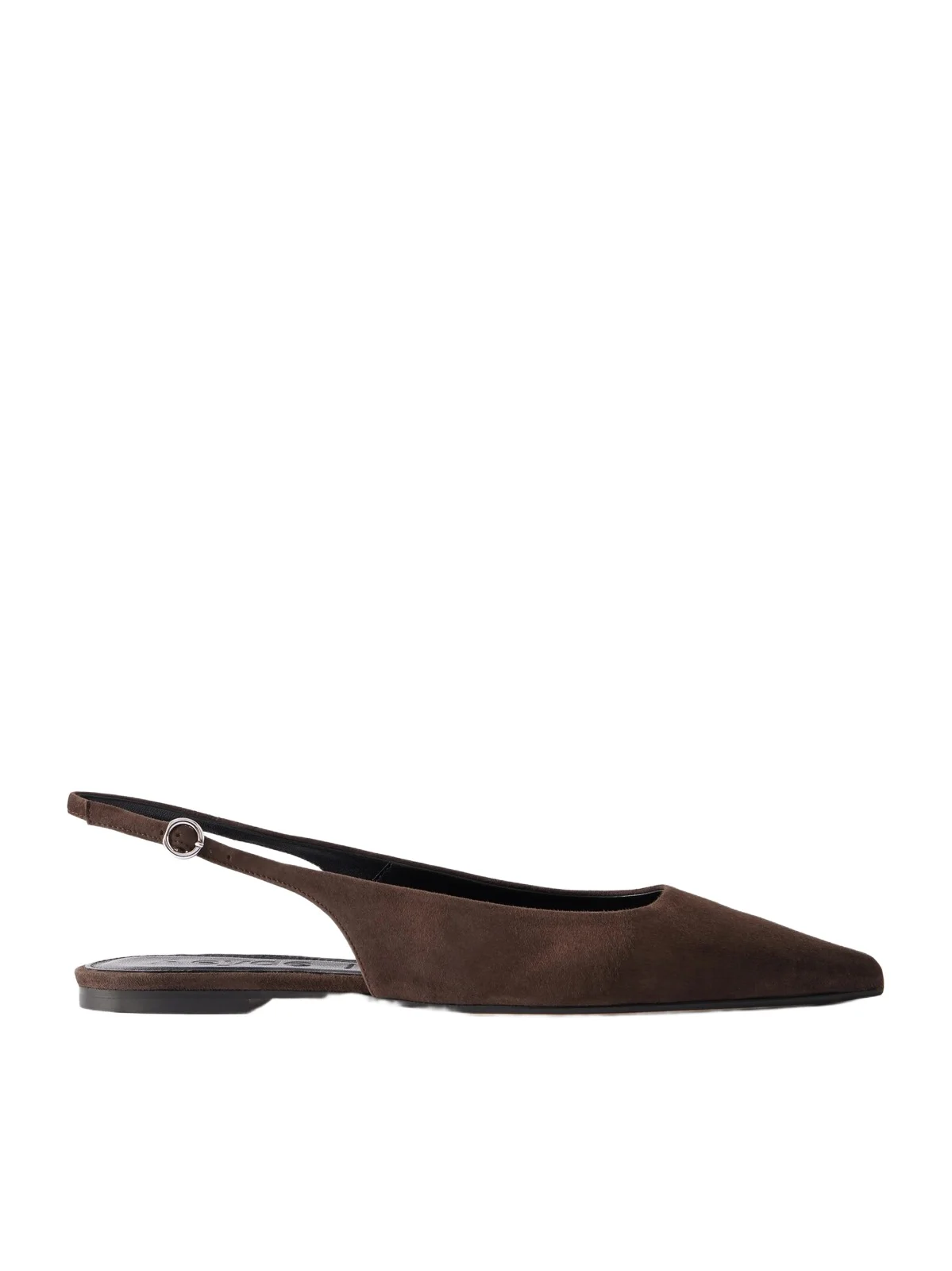 aeyde Annora Suede Slingback Flats