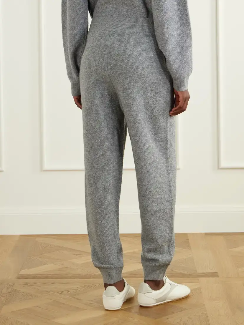 Victoria Beckham Wool And Cashmere-blend Track Pants | Thumbnail 4 Victoria Beckham Wool And Cashmere-blend Track Pants | Thumbnail 4
