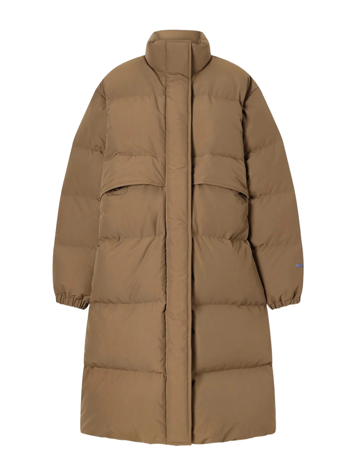 Jil Sander Logo-appliquéd Quilted Shell Down Coat