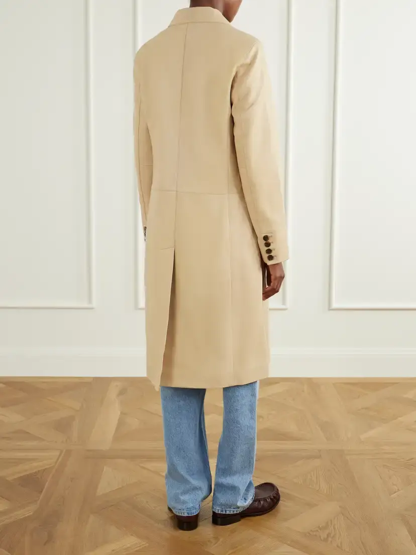 Staud Wyatt Leather Coat | Thumbnail 4 Staud Wyatt Leather Coat | Thumbnail 4