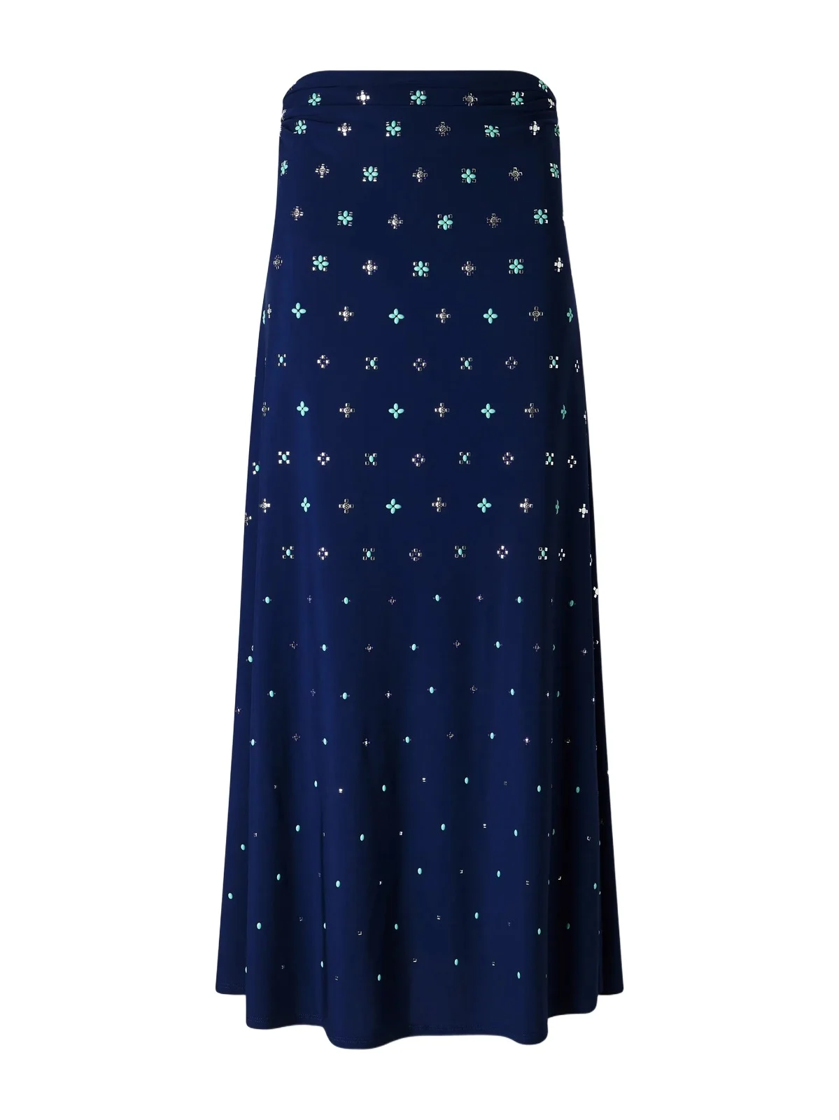 Embellished Stretch-jersey Maxi Skirt Embellished Stretch-jersey Maxi Skirt