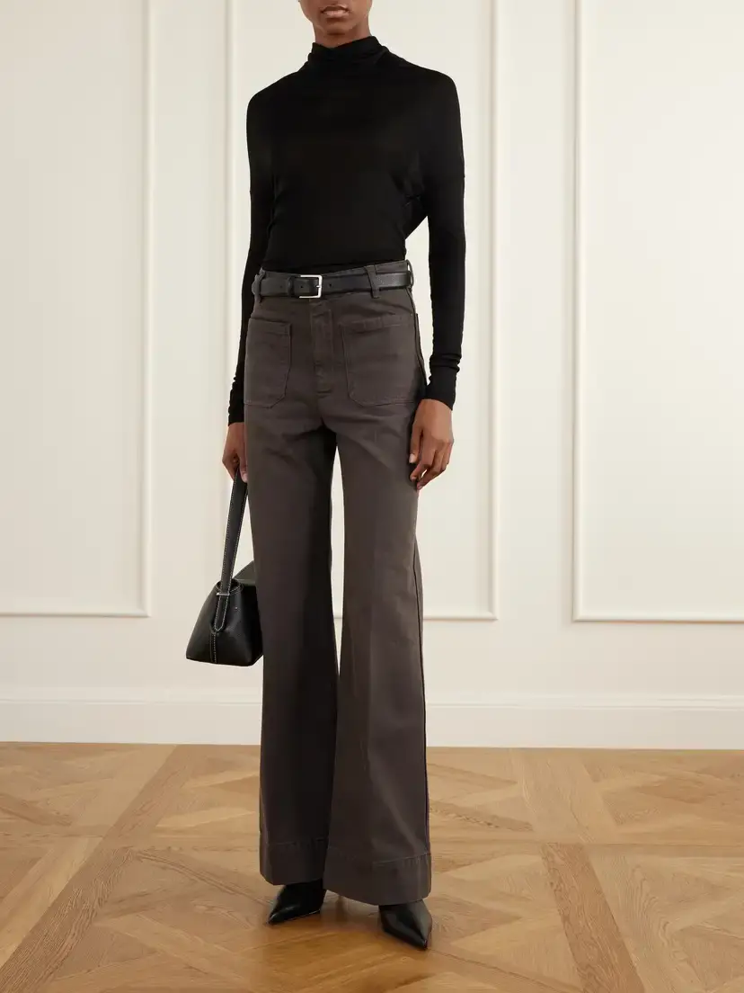 Victoria Beckham Alina High-rise Flared Jeans | Thumbnail 2 Victoria Beckham Alina High-rise Flared Jeans | Thumbnail 2