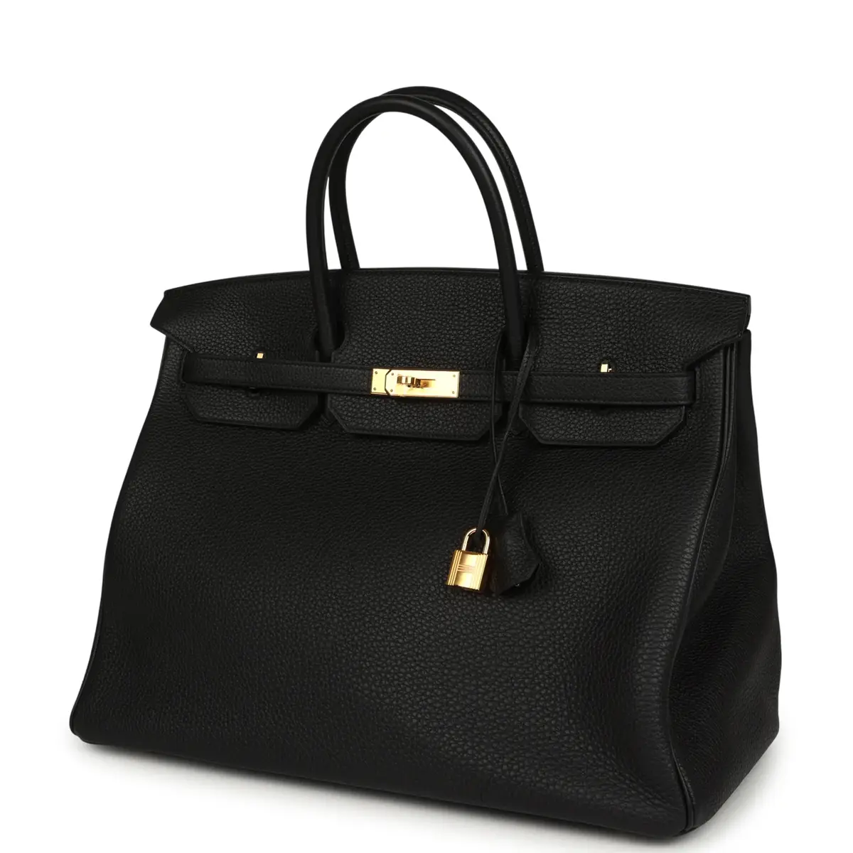HERMÈS Hermes Birkin 40 Black Togo Gold Hardware | Thumbnail 5 HERMÈS Hermes Birkin 40 Black Togo Gold Hardware | Thumbnail 5