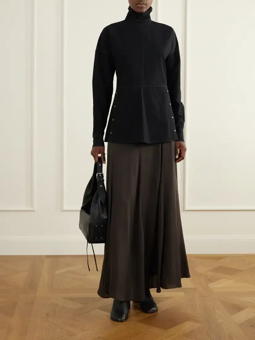 Lemaire Cotton-crepe Blouse | Thumbnail 2 Lemaire Cotton-crepe Blouse | Thumbnail 2