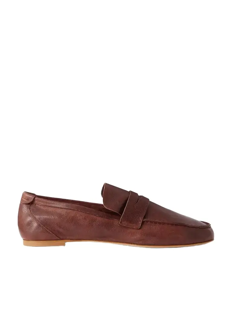 Jamie Haller The Unlined Penny Leather Loafers | Image 1 Jamie Haller The Unlined Penny Leather Loafers | Image 1